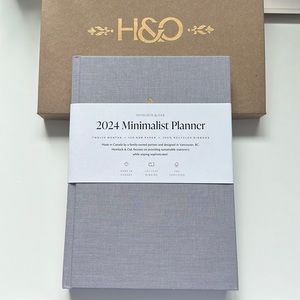 Hemlock and Oak 2024 Minimalist Planner
